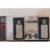 Boss Fs6 Fs-6 Doble Pedal Selector 2 En 1 