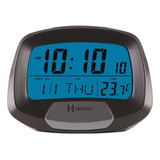Relógio Despertador Digital Herweg Cinza 297771