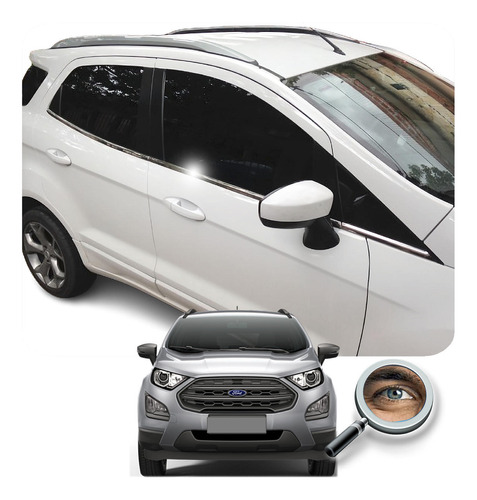 Ecosport 2014 22 Cubre Colizas Acero Inoxidable Tuningchrome