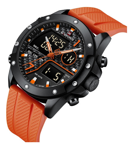 Reloj Naviforce Para Hombre Multi Funcional Modelo Nf9221