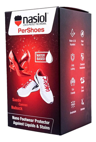 Nasiol Pershoes Nano - Spray De Protección Para Zapatos, Pro