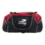 Maleta Deportiva Fire Sports Viaje Gym Bolsa Fitness Rojo