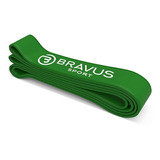 Bravus Sport Super Band Elástico Extensor Cor Verde