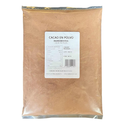 Cacao En Polvo Cocoa Natural 5 Kilos | Envío gratis