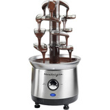 Fuente Chocolate Cascada Acero Inoxidable Fondue Nostalgia