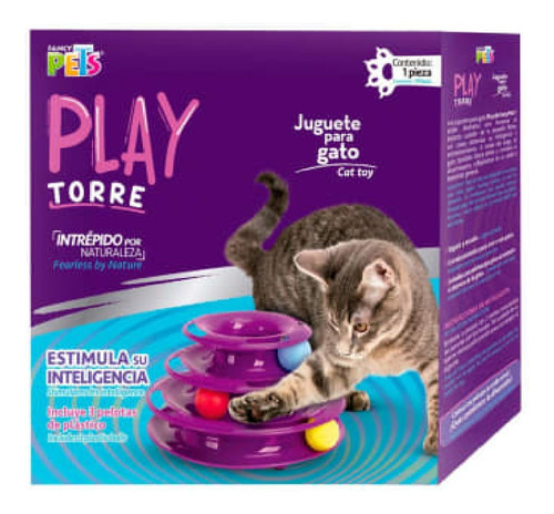 Juguete Para Gato Fancy Pets Torre Play Msi