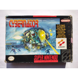 Cybernator Super Nintendo Snes 