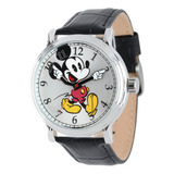 Disney Mickey Mouse - Reloj Analógico De Cuarzo Con Manos .
