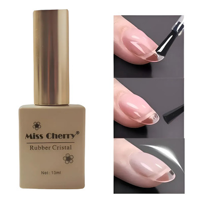Gel Base Rubber Miss Cherry Transparente 15ml Para Uñas | MercadoLibre