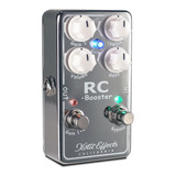 Pedal De Efecto Xotic California Rc Booster Rcb-v2  Plateado