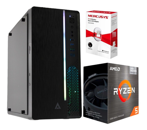 Pc Gamer Cpu Amd Ryzen 5600g Ram 16gb Ddr4 240gb Ssd Wi-fi