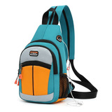 Mariconera Pechera Unisex Mochila Cruzada O-tbost