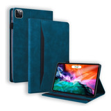 Funda Con Tapa Azul Para iPad Pro De 12,9 Pulgadas 2022/2021