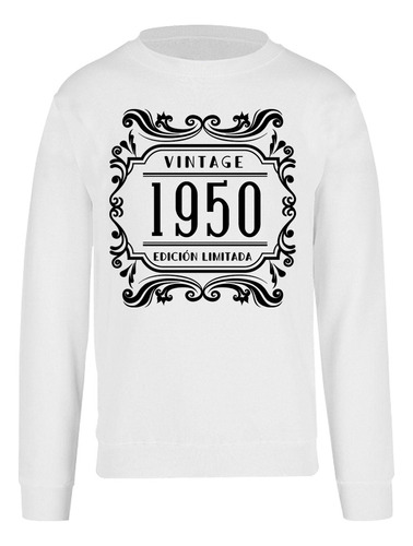 Sudadera Cumpleaños Personalizable - Vintage - Edición - Año