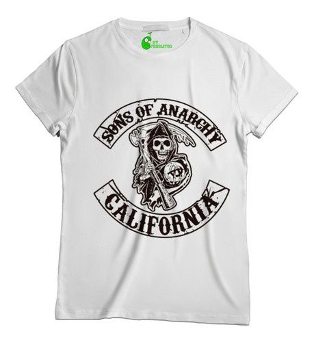 Playera Son Of Anarchy California By Frijolitos