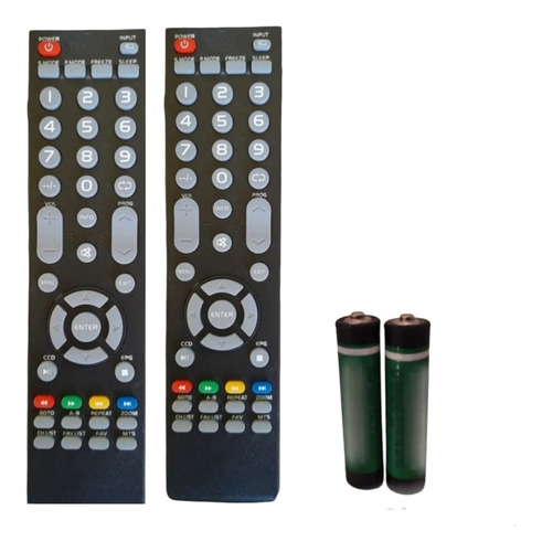 2 Controles Para Tv Vios Modelo 32dledtv1301s + Pilas