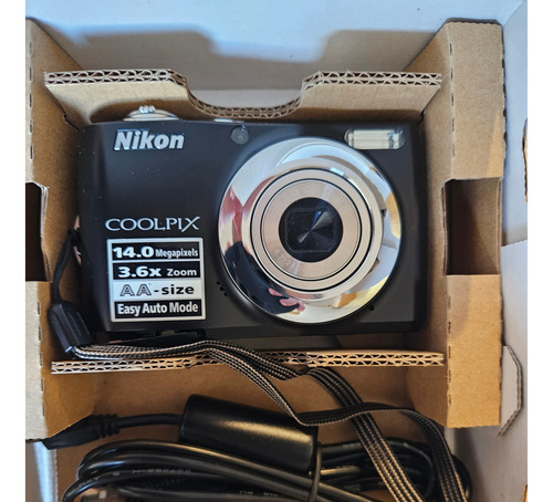 Camara Compacta Nikon Coolpix L24 A Pilas En Caja