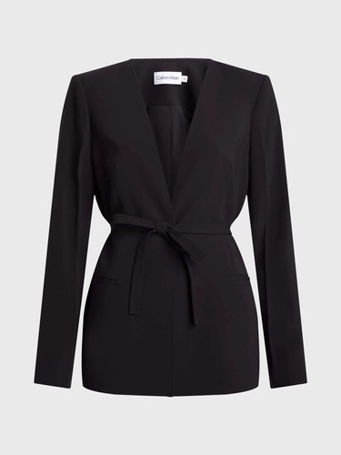 Blazer Negro Para Mujer Calvin Klein