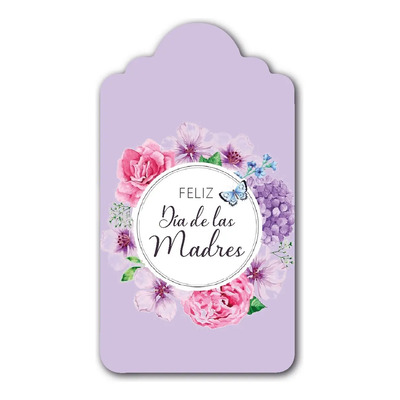 100 Etiquetas Tags Colgantes Día De Las Madres Feliz Día | MercadoLibre