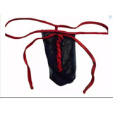 Pack X3 Suspensor Masculino Slip Red Acordonado Hilo Hombre