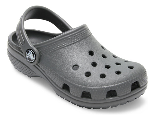 Zueco Crocs Classic Clog K Sltgry Niño Gris