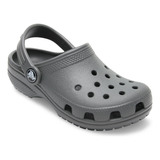 Zueco Crocs Classic Clog K Sltgry Niño Gris