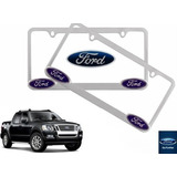 Par Porta Placas Ford Explorer Sport Track 4.6 2009 Original