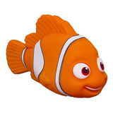 Luminária Procurando Nemo Peixe Abajur Mesa Grande Disney Cor Da Cúpula Laranja Cor Da Estrutura Laranja