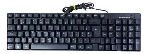 Teclado Usb Multilaser Tc193 Com Teclas Apagadas