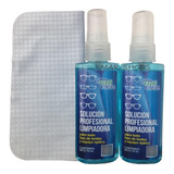 Liquido Para Limpiar Lentes Opticlear, 2 Soluciones C/microf