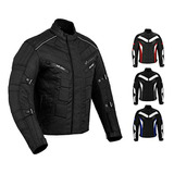 Chaqueta De Moto Impermeable Para Hombre Con Protección Ce