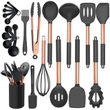 Kitchen Utensil Set,  21pcs Cooking Utensils Sets Non-s...