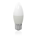 Pack 10 Ampolleta Led Vela 5w E27 Rosca Normal Empavonada