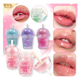 Labial Bálsamo Lip Gloss Oil Brillo De Labios Flores Seco