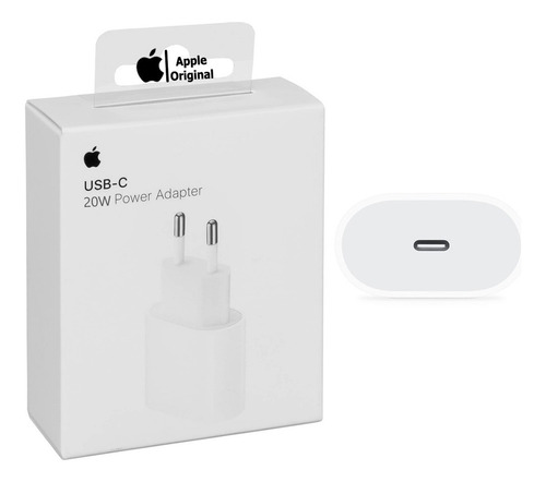 Cargador Apple Original 20 W iPhone 14 13 12 11 Rapido Usb C