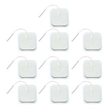 10 Pcs Electrodos Para Tens/ems Electroestimulador De 5x5cm