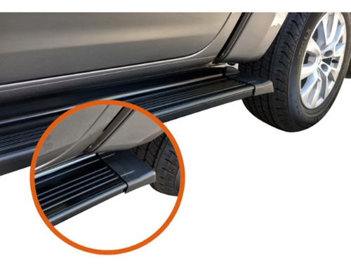 Estribos De Aluminio Amarok Negros + Soportes Envío Gratis