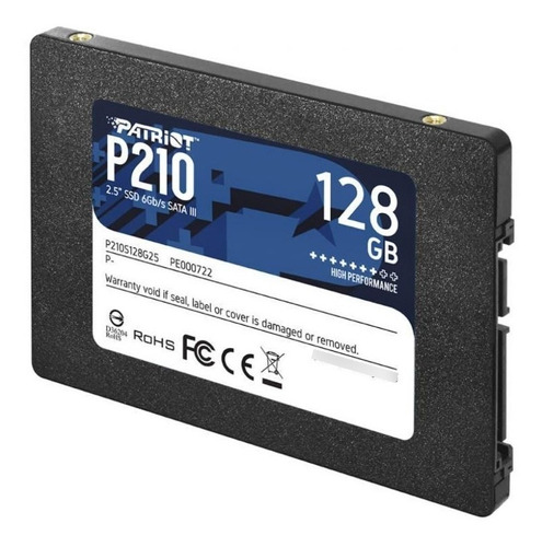 Hd Ssd 128gb Sata 3 P210 Patriot