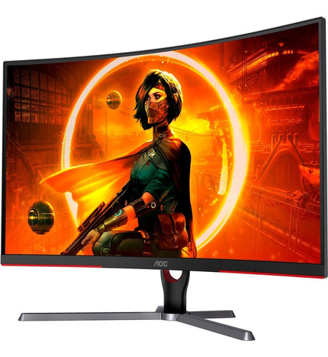 Monitor Gamer Curvo 32 Aoc Cq32g2s Led Ultrawide Full Hd