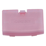 Tapa Batería Compatible Con Gameboy Advance Cristal Morado