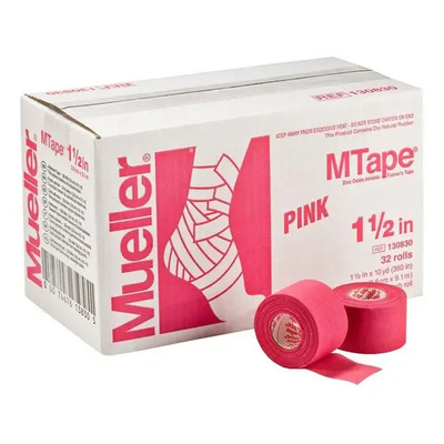 Mueller Cinta M Tape Rosa 32 Rollos 3.8 Cm X 9.1 M | Envío gratis