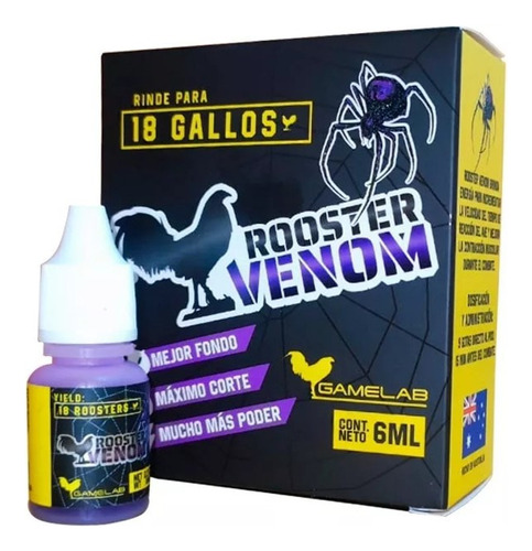 Rooster Venom Gotero 6ml + Regalo 