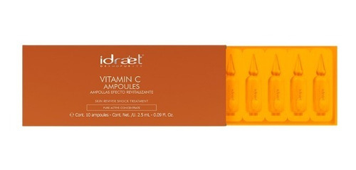 Idraet Vitamina C Antiage Ampolla Facial Revitalizante X 10u