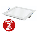 Panel Led Cuadrado 25w Embutido Megabright  Pack 2 Und