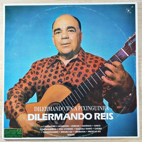Lp Vinil Dilermando Toca Pixinguinha Dilermando Reis (1988)