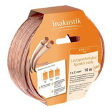 Cable Inakustik 3022010 Speaker 2x2.5 10mt Color Primero