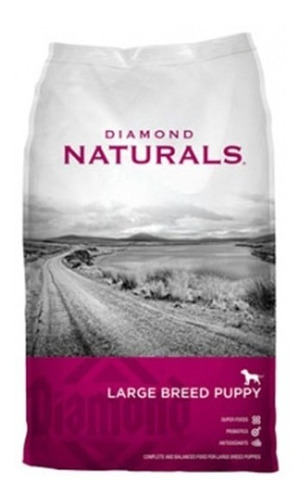 Diamond Naturals Cachorros Razas Grandes 9.07 Kg / 20 Libras. Nuevo Y Original