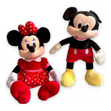 Minnie Mouse Y Mickey Mouse Peluche 50 Cm Pareja Mouse