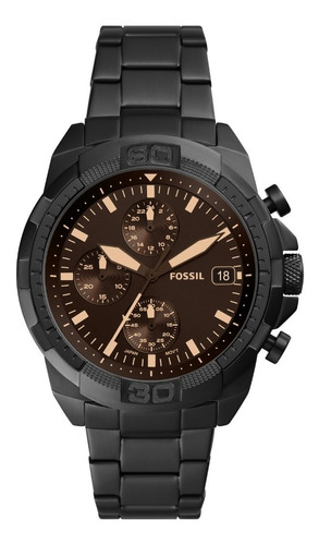 Reloj Hombre Fossil Bronson Chorno De Acero