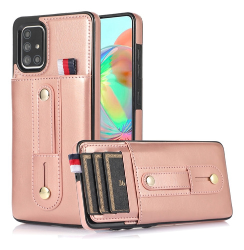 Funda De Piel Tipo Cartera Para Samsung Galaxy A51 5g